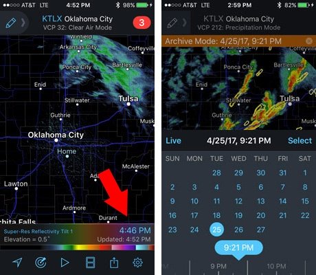 How to find the Archive data on RadarScope Tier 2